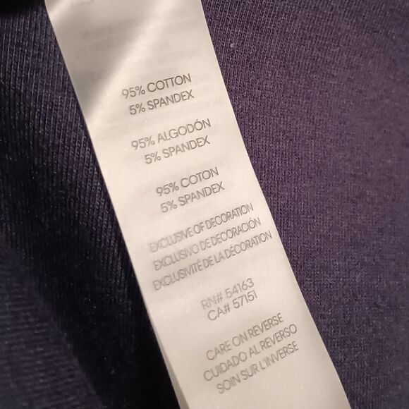 Calvin Klein Navy Polo Dress-Small-Stretch-Split Neck-Embroidered Logo-Classic - Picture 9 of 10